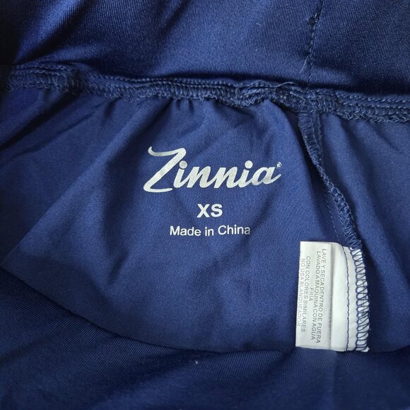 Zinnia Pants Womens XS Navy Blue Wide Leg Stretch Drawstring Pockets Comfort - Picture 5 of 11